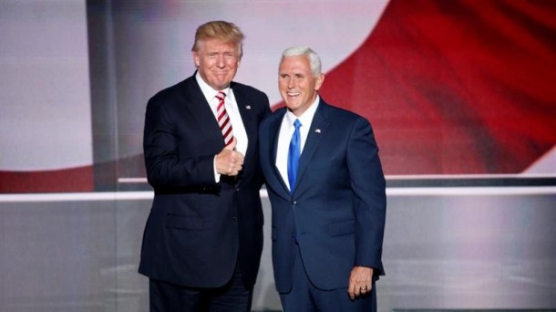 Trump y Pence. EFE