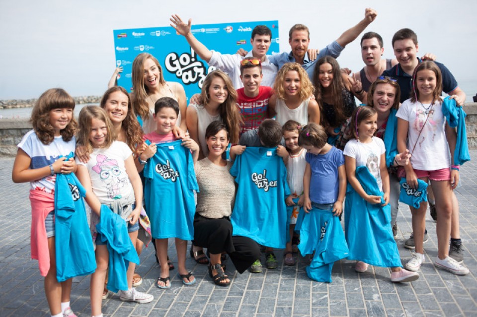 Actores con los fans