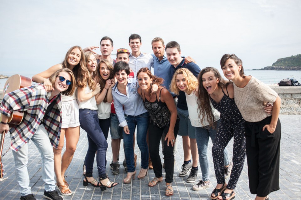 Los actores con los patrocinadores