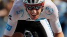Adam Yates, 18. etapako erlojupekoaren helmugan / EFE.