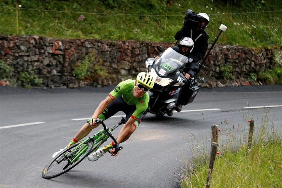 Pierre Rolland 19. etapan / EFE.