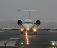 Desviados dos vuelos del aeropuerto de Hondarribia por la niebla