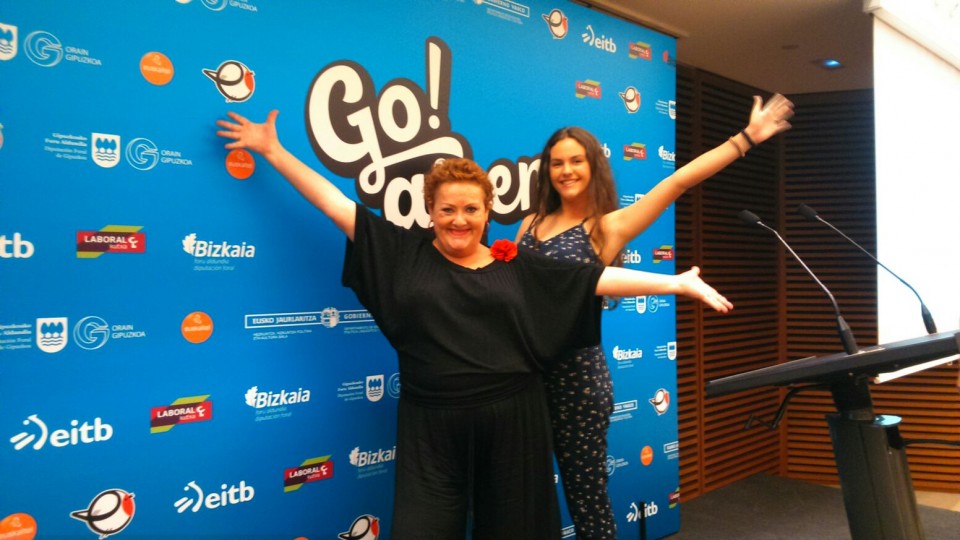 Karmele Larrinaga y Ainhoa Larrañaga