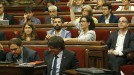 El Parlament de Cataluña da luz verde a romper con España