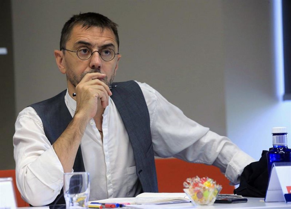 El profesor y cofundador de Podemos Juan Carlos Monedero. Imagen de archivo: EFE