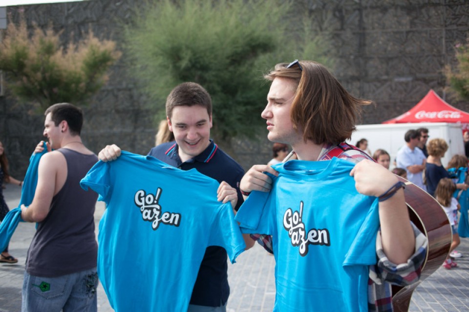 Asier Burguete y Aritz Mendiola