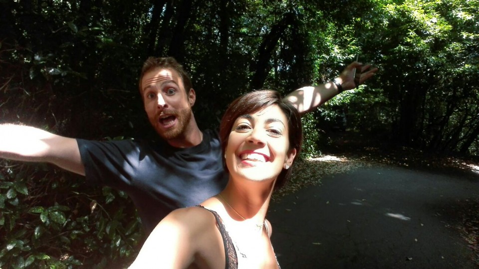 Barbara Rivas eta Borja Uribesalgo