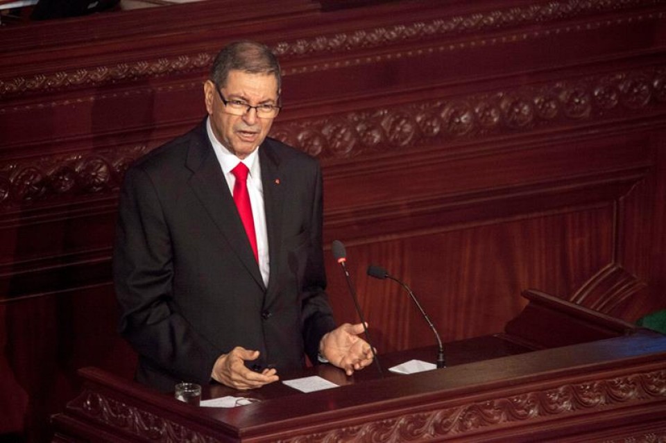 El primer ministro de Túnez, Habib Essid. Foto: EFE