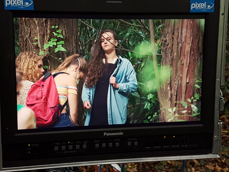 Ainhoa Larrañaga eszena batean