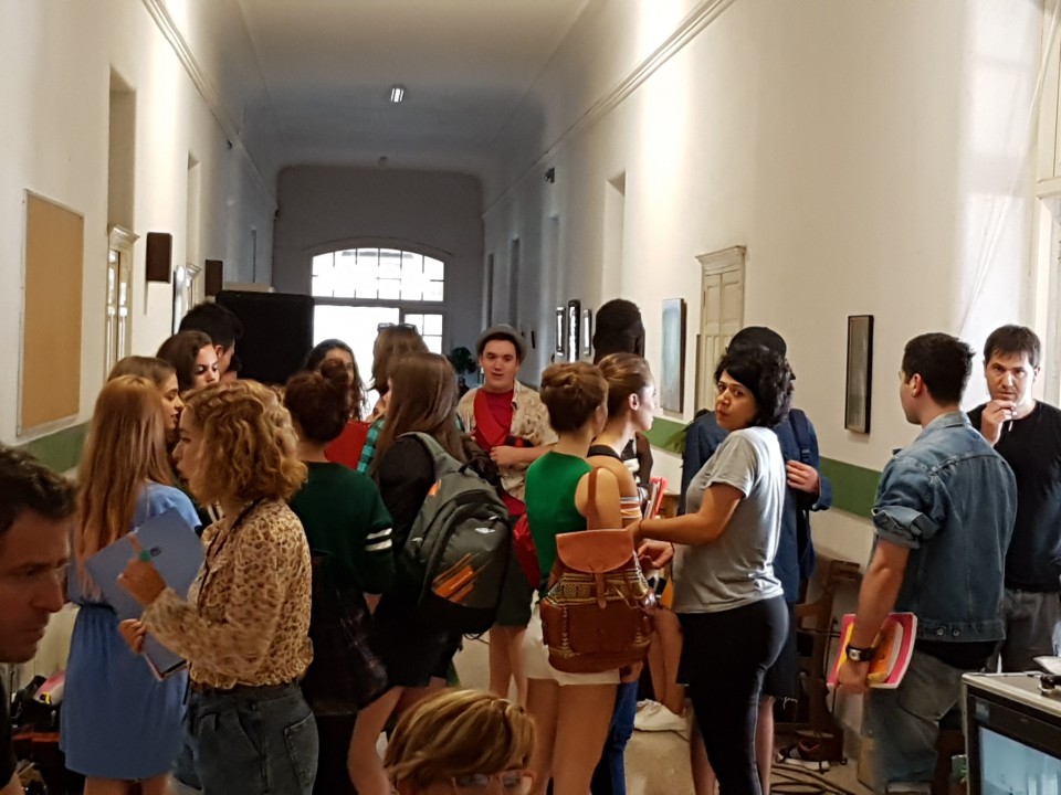 Lantaldea Azpeitiko pasiloetan