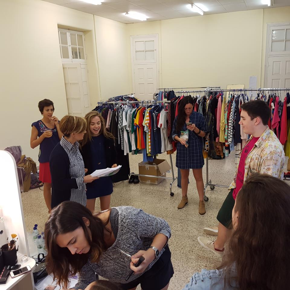 Aktoreak jantzitegian