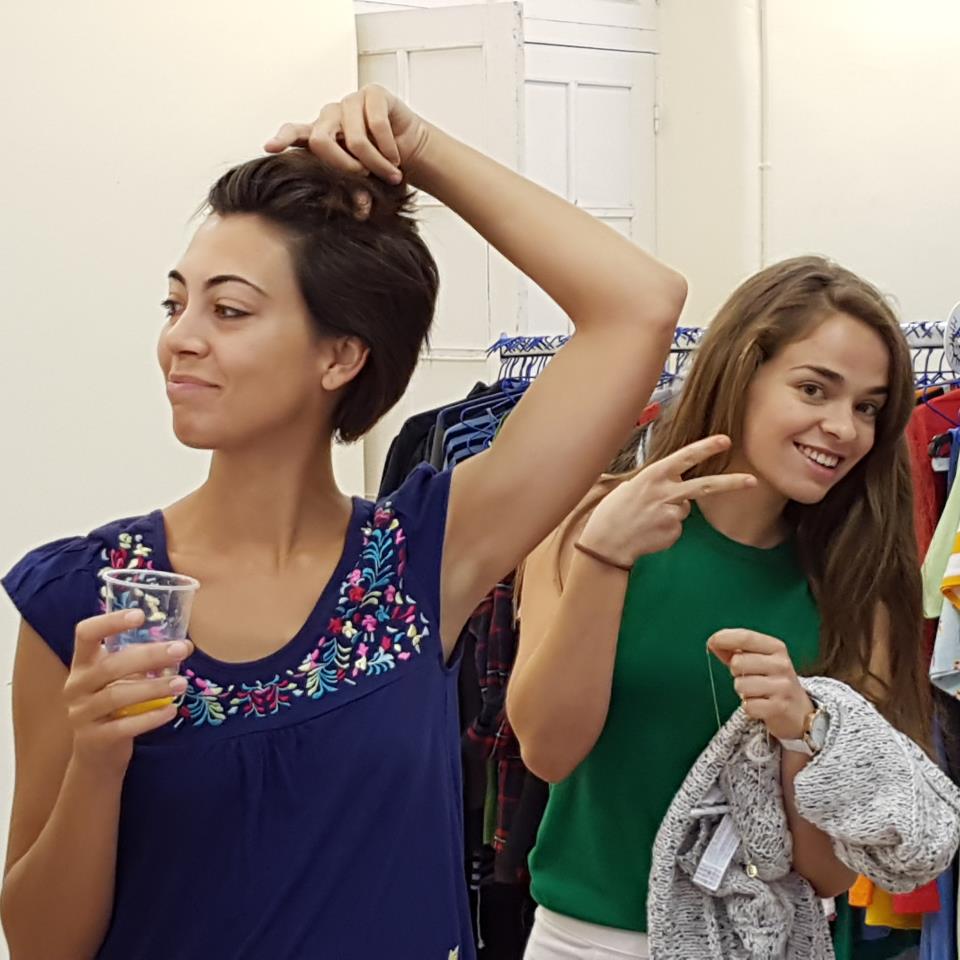 Barbara Rivas eta Paula Etxeberria