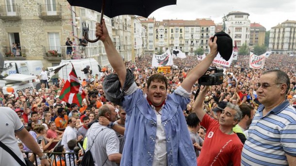 Imagen de la Bajada de Celedón de 2016