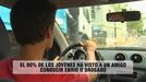 El 80% de los jóvenes ha visto a un amigo conducir ebrio o drogado
