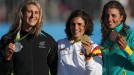 Maialen Chourraut, campeona olímpica. Foto: EFE.