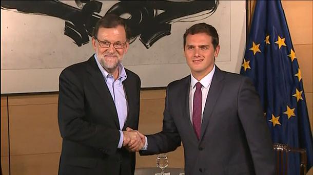 Mariano Rajoy eta Albert Rivera. EiTB