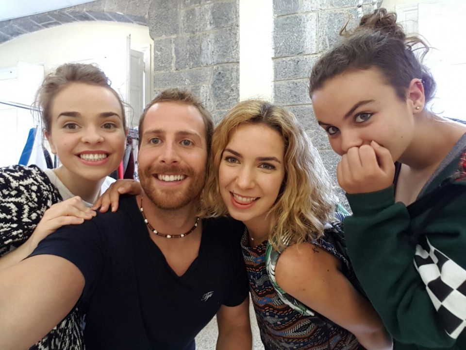 Aitana eta Paula Etxeberria, Borja Uribesalgo eta Lorea Iribar