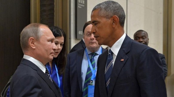 Putin y Obama, en un encuentro el pasado setiembre. Foto: EFE