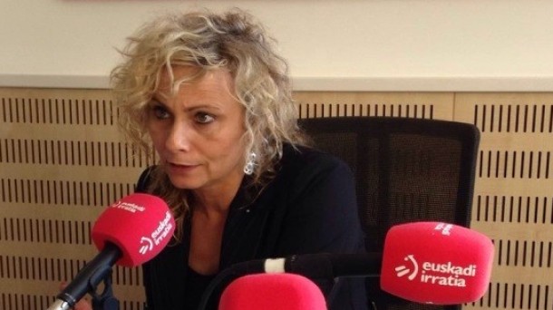 Mónica Terribas, en una entrevista en Radio Euskadi. Imagen de archivo: EiTB.