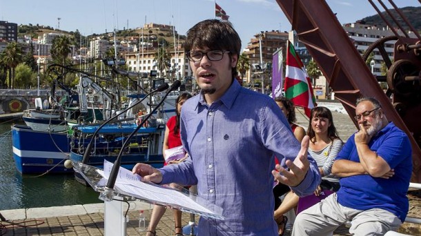 Lander Martínez en un acto de la campaña electoral. Foto: EFE