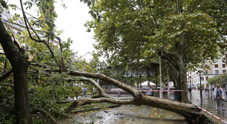 Denboralea Donostian. Argazkia: EFE.