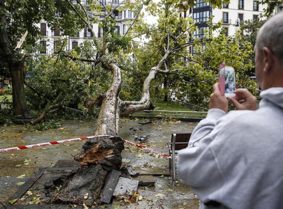 Denboralea Donostian. Argazkia: EFE.