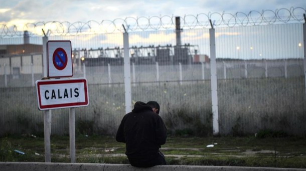 Un refugiado en Calais (Francia). EFE