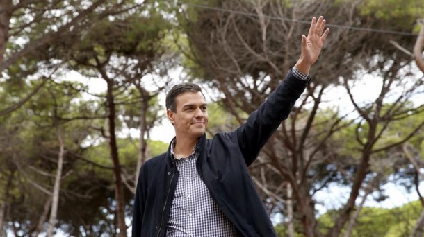 Pedro Sánchez, este sábado. Foto: EFE.