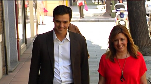 Pedro Sánchez y Susana Díaz. EiTB