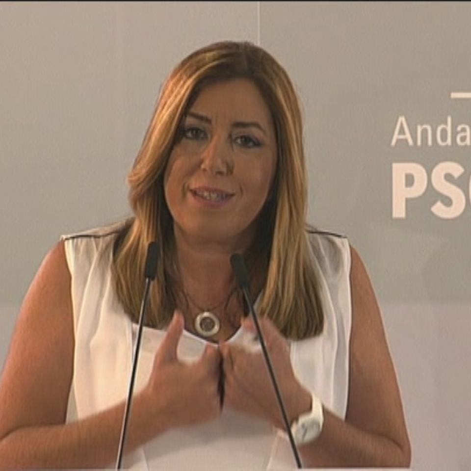 Susana Diaz Andaluziako presidentea. Argazkia: EFE