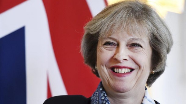 Theresa May, Erresuma Batuko lehen ministroa. EFE