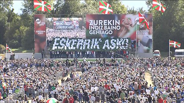 EAJk igandean egingo du Alderdi Eguna. EiTBren bideo batetik hartutako argazkia. 