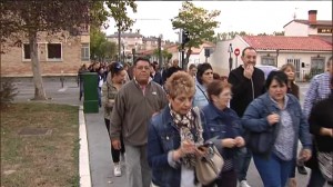 Nueva protesta de los vecinos de Abetxuko contra los Pichis