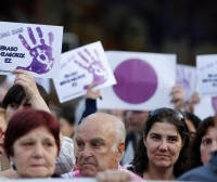 El movimiento feminista llama a concentrarse para decir basta ante el crimen machista de Bilbao