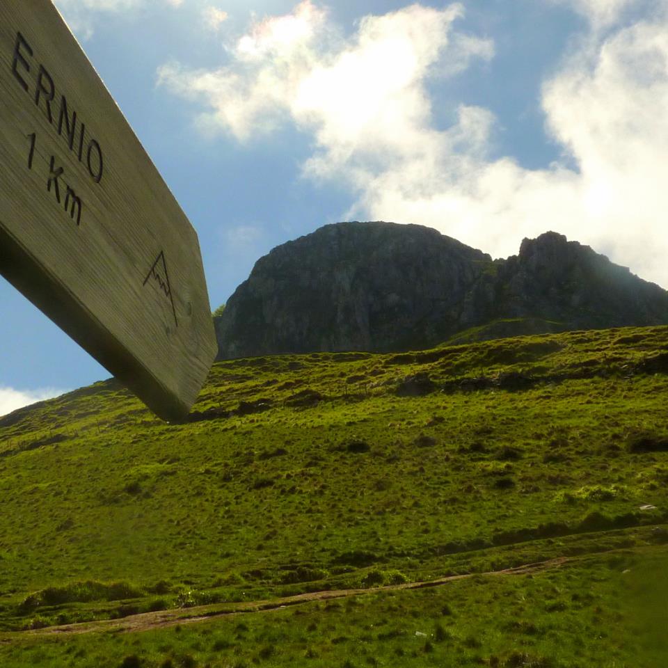 Hernio Zelatundik ikusita. Lorea Berasategiren argazkia.