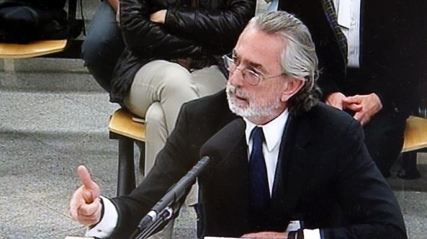 Francisco Correa durante el juicio. Foto: EFE