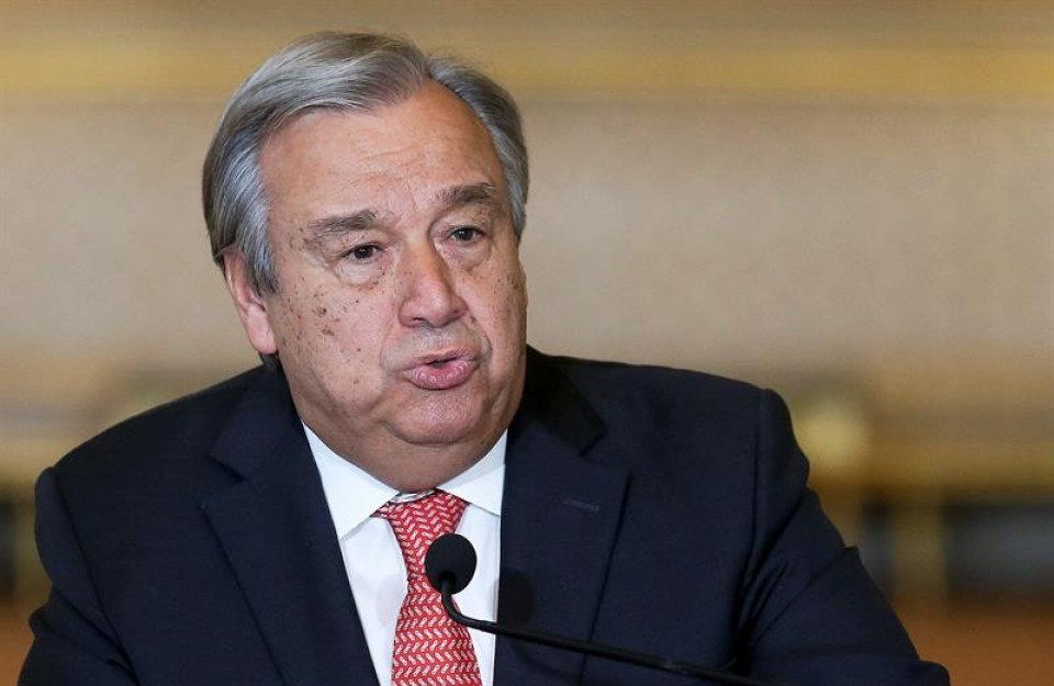 Antonio Guterres. EFE