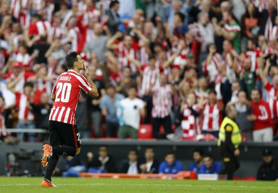 Athletic-Reala derbia San Mamesen. Argazkia: Efe.