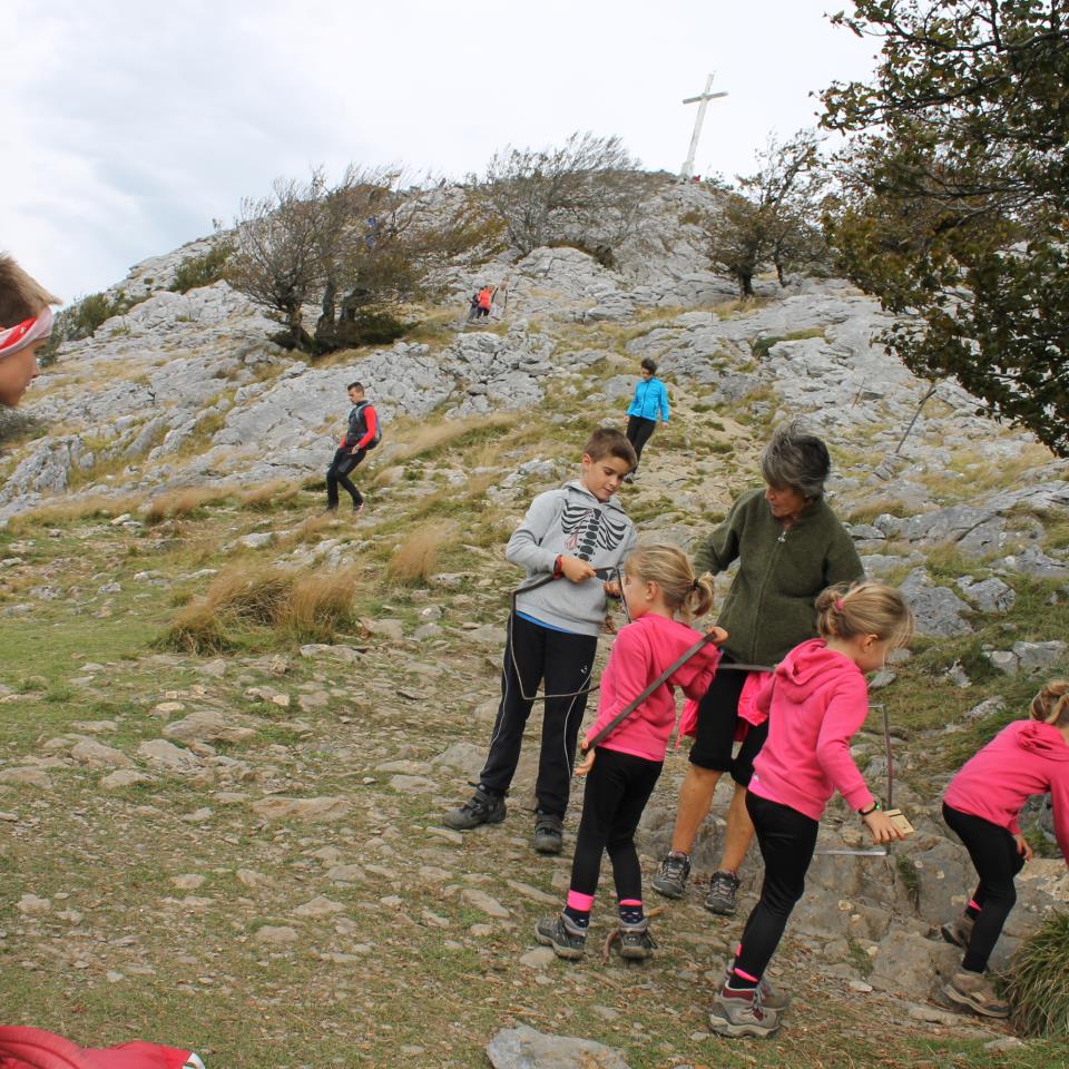 Nagore Aramendiren seme-alabak Hernion.