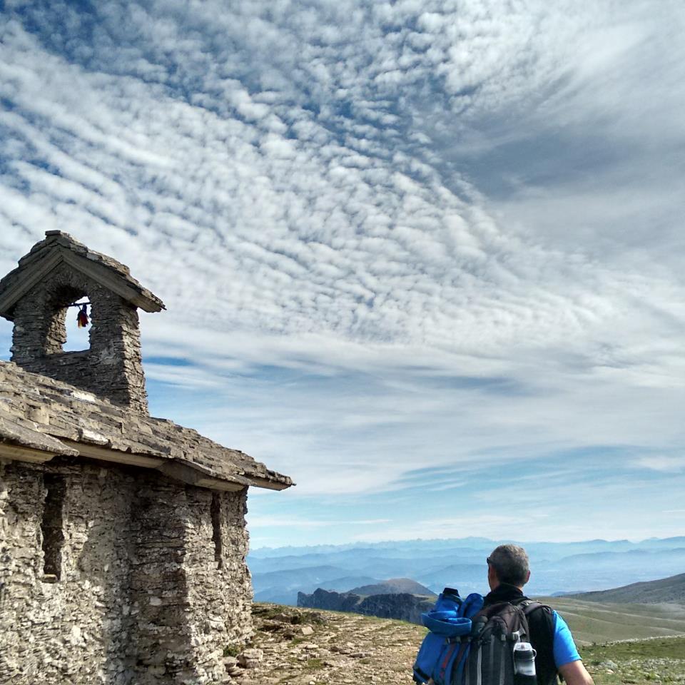 Beriain mendiko ermita. Jon Saenz de Ugarteren irudia.