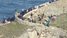 Rodaje de 'Juego de Tronos' en Bermeo. EiTB