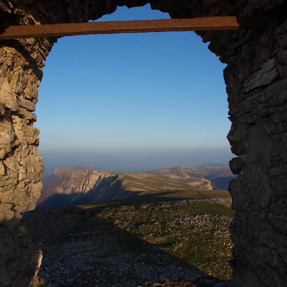 San Donato ermitatik dagoen Beriain mendiaren ikuspegia. Luis Urzainkiren argazkia.