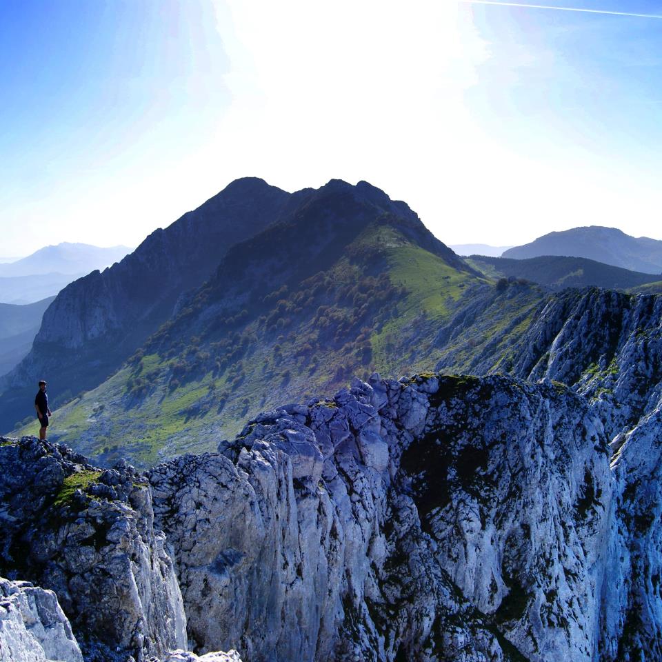 Garazi Unzetak Alluitzetik ateratako Anbotoren argazkia.