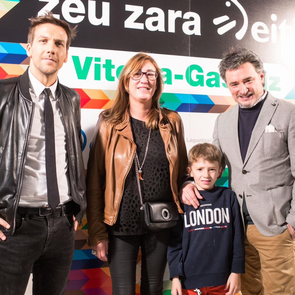 Dani Álvarez, Arantza Lalinde y Joseba Fiestras. Foto: EiTB