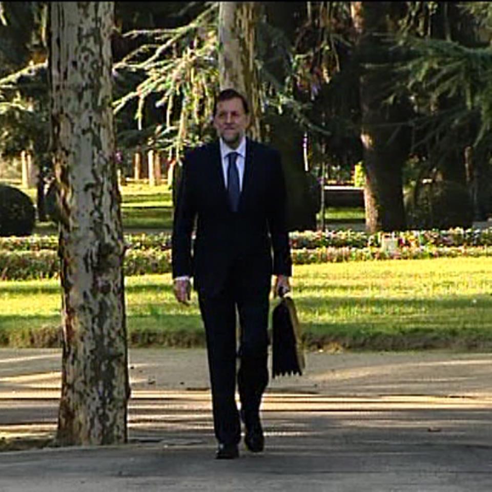 Mariano Rajoy, en la jura de su cargo como presidente. Foto: EFE