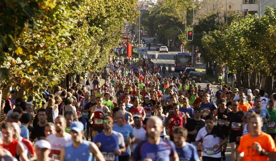 La prueba reunirá a más de 31.000 corredores. Foto: Efe.