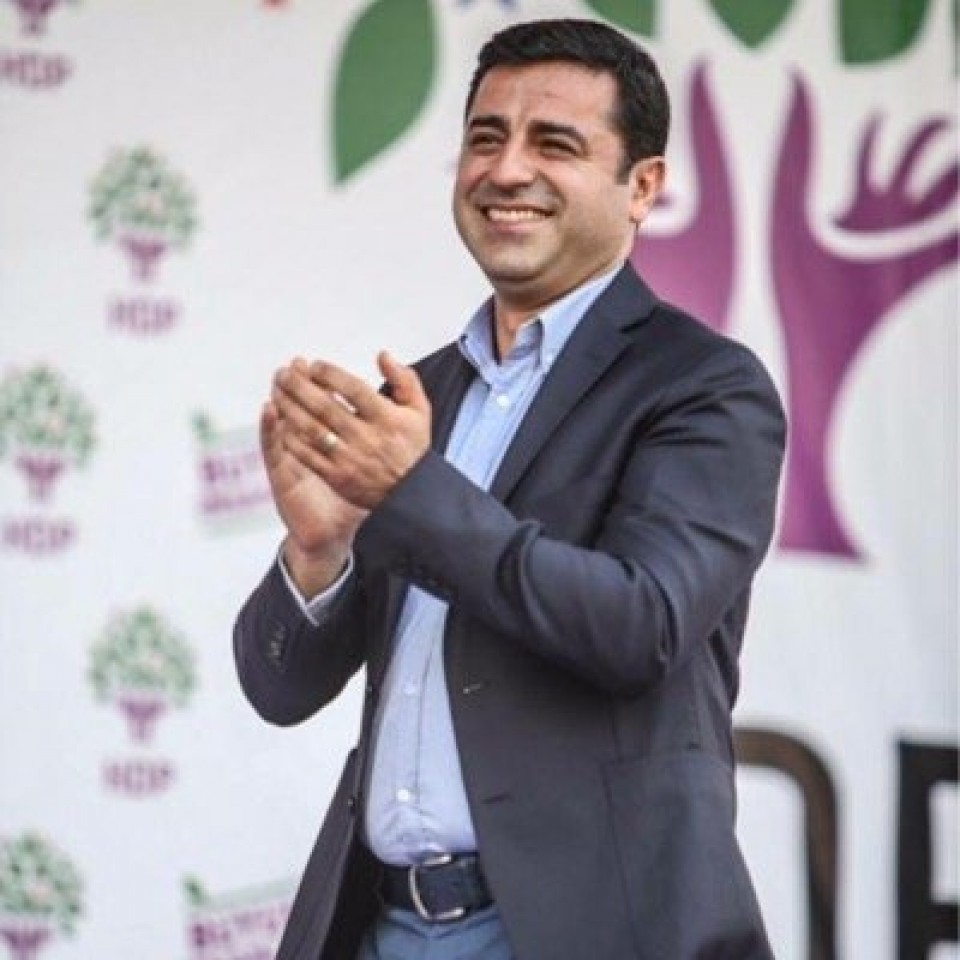 Demirtas ha sido detenido en Diyarbakir, la "capital" de las regiones kurdas. Foto: @hdpdemirtas