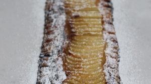 Tarta de Rochefort y pera