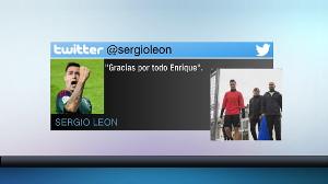 Los futbolistas agradecen el trabajo de Enrique Martín