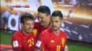Aduriz y Monreal marcan con la selección española
